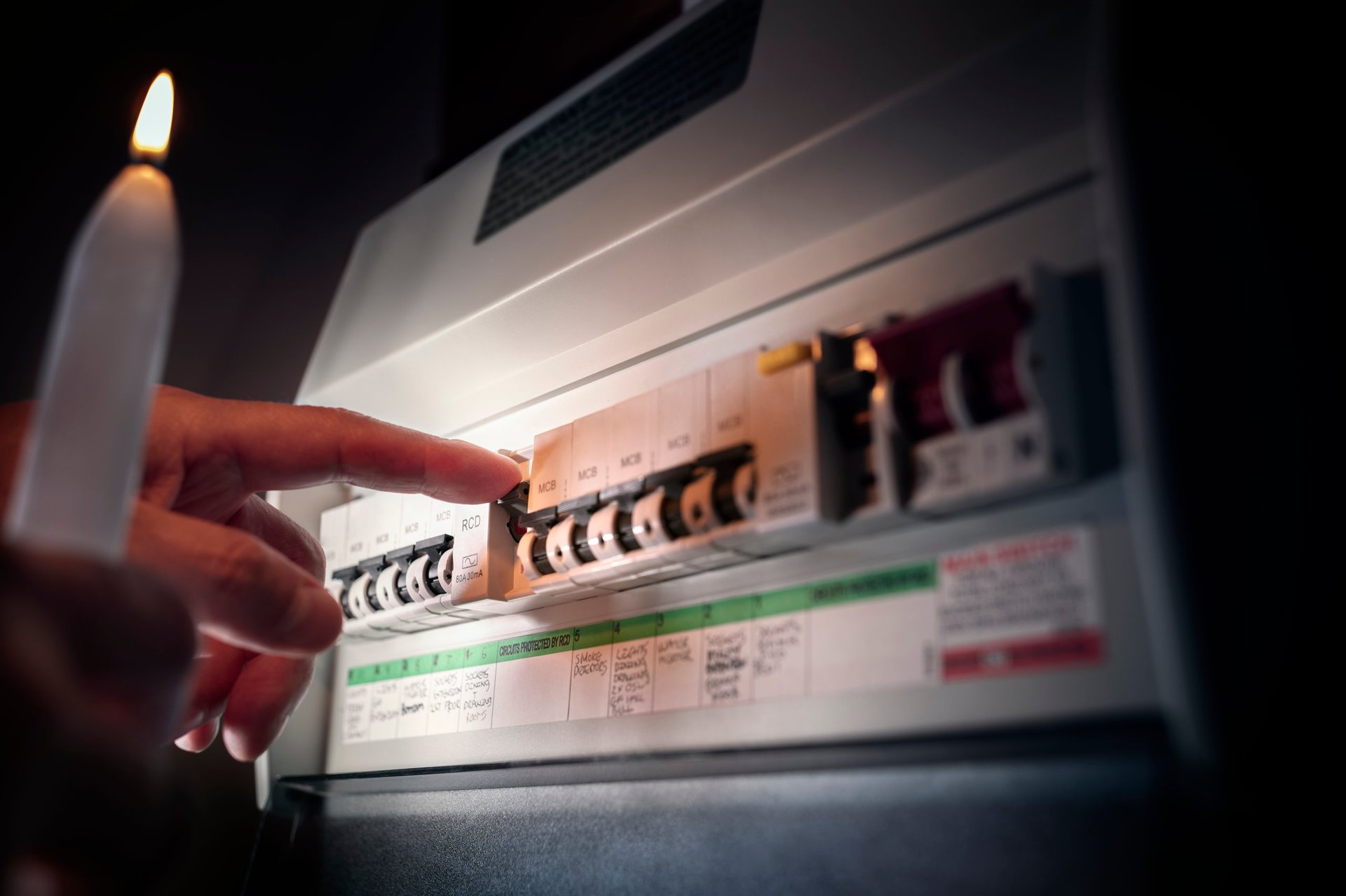 Emergencia electrica corte de luz